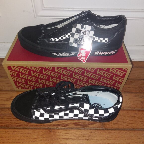 VANS SHOES SE BIKES P.K. RIPPER BIG RIPPER SIZE 9.5 - Picture 3 of 5